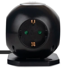 Купить Сетевой фильтр Rombica NEO SPHERUM, черный / Народный дискаунтер ЦЕНАЛОМ