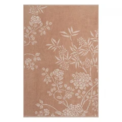 Купить Полотенце Донецкая Мануфактура HOLLY бежевый 70х130, махра / Народный дискаунтер ЦЕНАЛОМ