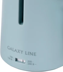 Купить Отпариватель ручной GALAXY LINE GL6196, голубой / Народный дискаунтер ЦЕНАЛОМ
