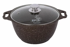 Купить Кастрюля Kukmara Мраморная, 3 л / Народный дискаунтер ЦЕНАЛОМ