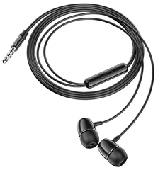 Купить Гарнитура Borofone BM57 Platinum, черный / Народный дискаунтер ЦЕНАЛОМ