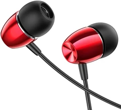 Купить Гарнитура Borofone BM57 Platinum, красный / Народный дискаунтер ЦЕНАЛОМ