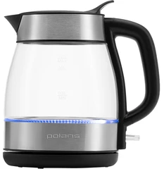 Купить Чайник Polaris Water Way Pro PWK 1211CGL, черно-серебристый / Народный дискаунтер ЦЕНАЛОМ