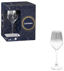 Купить Набор бокалов Luminarc Celeste Серебряная дымка, 270 мл, 4 шт / Народный дискаунтер ЦЕНАЛОМ