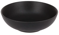 Купить Тарелка суповая DOMENIK Rock Black, 20 см / Народный дискаунтер ЦЕНАЛОМ