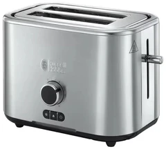 Купить Тостер Russell Hobbs 24140-56, серебристый / Народный дискаунтер ЦЕНАЛОМ