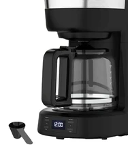 Купить Кофеварка BQ CM1000, черный / Народный дискаунтер ЦЕНАЛОМ