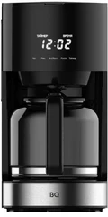 Купить Кофеварка BQ CM1001, серебристый / Народный дискаунтер ЦЕНАЛОМ