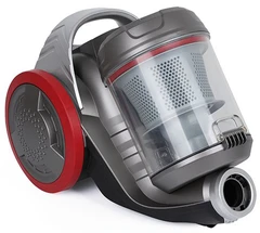 Купить Пылесос BQ VC1606C, серый/красный / Народный дискаунтер ЦЕНАЛОМ
