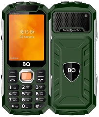 Купить Сотовый телефон BQ 2819 Tank Quattro зеленый / Народный дискаунтер ЦЕНАЛОМ