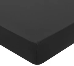 Купить Простыня на резинке Миланика Палитра Грэй 90х200х20 см, поплин / Народный дискаунтер ЦЕНАЛОМ