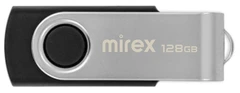 Купить Флеш накопитель Mirex Swivel 128GB, черный / Народный дискаунтер ЦЕНАЛОМ