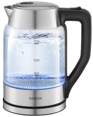 Купить Чайник CENTEK CT-0033, серебристый / Народный дискаунтер ЦЕНАЛОМ