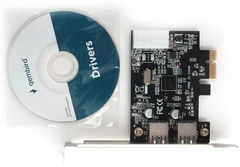 Купить Контроллер Gembird SPCR-01 PCI-Ex1 USB 3.0, 2xUSB-A / Народный дискаунтер ЦЕНАЛОМ