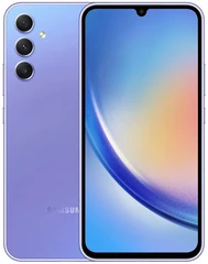 Купить Смартфон 6.6" Samsung Galaxy A34 5G 6/128GB Lavender / Народный дискаунтер ЦЕНАЛОМ