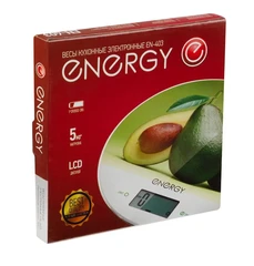 Купить Весы кухонные Energy EN-403, авокадо / Народный дискаунтер ЦЕНАЛОМ