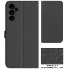 Купить Чехол-книжка Krutoff Eco Book для Samsung Galaxy A14 4G, черный / Народный дискаунтер ЦЕНАЛОМ