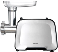 Купить Электромясорубка CENTEK CT-1604, серебристый / Народный дискаунтер ЦЕНАЛОМ
