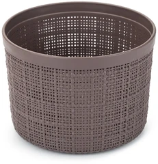 Купить Корзинка Curver JUTE, 2 л, фиолетово-коричневый / Народный дискаунтер ЦЕНАЛОМ