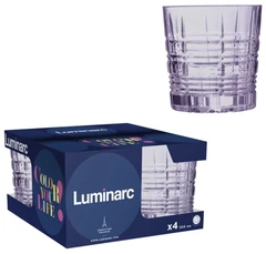 Купить Набор стаканов Luminarc ДАЛЛАС, 300 мл, 4 шт, фиолетовая дымка / Народный дискаунтер ЦЕНАЛОМ