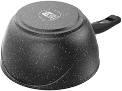 Купить Ковш Мечта Гранит Black Induction Pro, 1.7 л, с крышкой / Народный дискаунтер ЦЕНАЛОМ