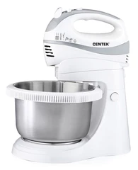 Купить Миксер CENTEK CT-1107, белый/серый / Народный дискаунтер ЦЕНАЛОМ
