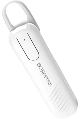 Купить Моно-гарнитура беспроводная Borofone BC20 Smart, белый / Народный дискаунтер ЦЕНАЛОМ