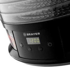 Купить Сушилка для овощей и фруктов BRAYER BR1902, черный / Народный дискаунтер ЦЕНАЛОМ