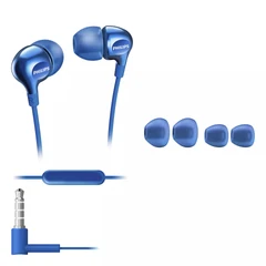 Купить Гарнитура Philips SHE3705 Blue / Народный дискаунтер ЦЕНАЛОМ