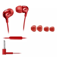 Купить Гарнитура Philips SHE3705 Red / Народный дискаунтер ЦЕНАЛОМ