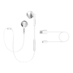 Купить Наушники беспроводные Philips SHB5250WT/00 белый / Народный дискаунтер ЦЕНАЛОМ