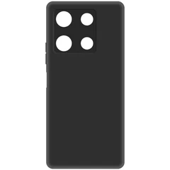 Купить Накладка Krutoff Soft Case для INFINIX Note 30 Pro, черный / Народный дискаунтер ЦЕНАЛОМ