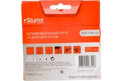 Купить Круг шлифовальный перфорированный Sturm, 125 мм / Народный дискаунтер ЦЕНАЛОМ