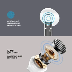 Купить Наушники TWS Deppa Air Crystal / Народный дискаунтер ЦЕНАЛОМ
