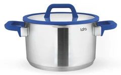 Купить Кастрюля LARA Сапфир LR02-794, 6.2 л / Народный дискаунтер ЦЕНАЛОМ