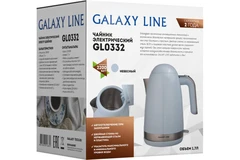 Купить Чайник Galaxy GL 0332, небесный / Народный дискаунтер ЦЕНАЛОМ
