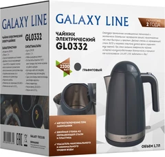 Купить Чайник GALAXY LINE GL 0332, графитовый / Народный дискаунтер ЦЕНАЛОМ