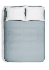 Купить Простыня Шуйские ситцы Серо-голубой 150х220 см, поплин / Народный дискаунтер ЦЕНАЛОМ