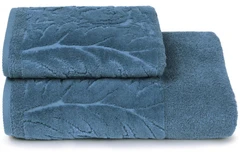 Купить Полотенце Донецкая Мануфактура FIORE SELVAGGIO фиолетовый 70х130 см, махра / Народный дискаунтер ЦЕНАЛОМ