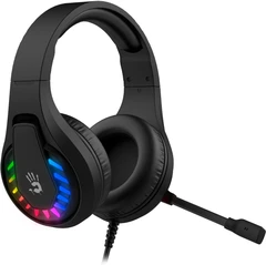 Купить Гарнитура игровая A4TECH Bloody G230p, черный / Народный дискаунтер ЦЕНАЛОМ
