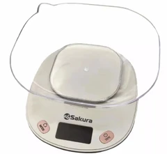 Купить Весы кухонные Sakura SA-6054PG / Народный дискаунтер ЦЕНАЛОМ