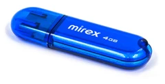 Купить USB-накопитель Mirex Candy 4 ГБ, USB 2.0, синий / Народный дискаунтер ЦЕНАЛОМ