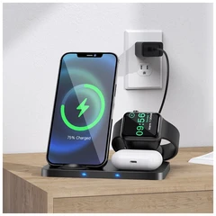 Купить Беспроводное зарядное устройство hoco CW33 Ultra-Charge 3 / Народный дискаунтер ЦЕНАЛОМ