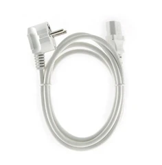 Купить Кабель питания Cablexpert PC-186W-VDE, 1.8 м, белый / Народный дискаунтер ЦЕНАЛОМ