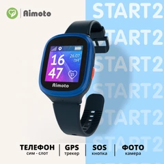 Купить Смарт-часы Aimoto Start 2, чёрный / Народный дискаунтер ЦЕНАЛОМ