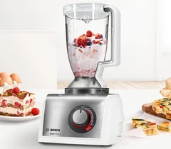 Купить Кухонный комбайн Bosch MC812S844, белый / Народный дискаунтер ЦЕНАЛОМ