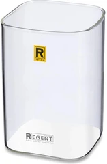 Купить Банка для сыпучих продуктов Regent inox Linea DESCO, 0.95 л / Народный дискаунтер ЦЕНАЛОМ