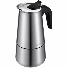 Купить Кофеварка гейзерная Regent Inox Linea MOKA, 0.2 л / Народный дискаунтер ЦЕНАЛОМ