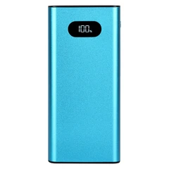 Купить Внешний аккумулятор TFN Blaze LCD, 20000 мАч, голубой / Народный дискаунтер ЦЕНАЛОМ