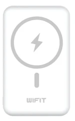Купить Внешний аккумулятор (Power Bank) 10000мАч Wifit Magnetic Wireless WIMAG Pro White / Народный дискаунтер ЦЕНАЛОМ